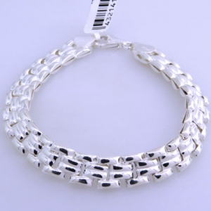 pulsera tipo malla, eslabones
