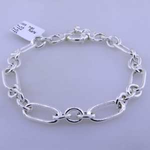 pulsera eslabones ovalados, y alargados 