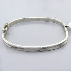 pulsera esclava  hundida con visagra, cierre cajon
