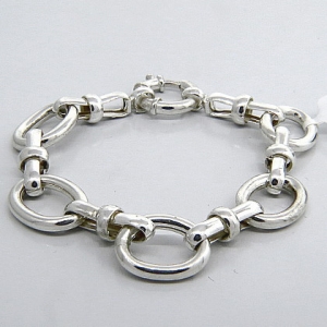 pulsera eslabones ovalados 